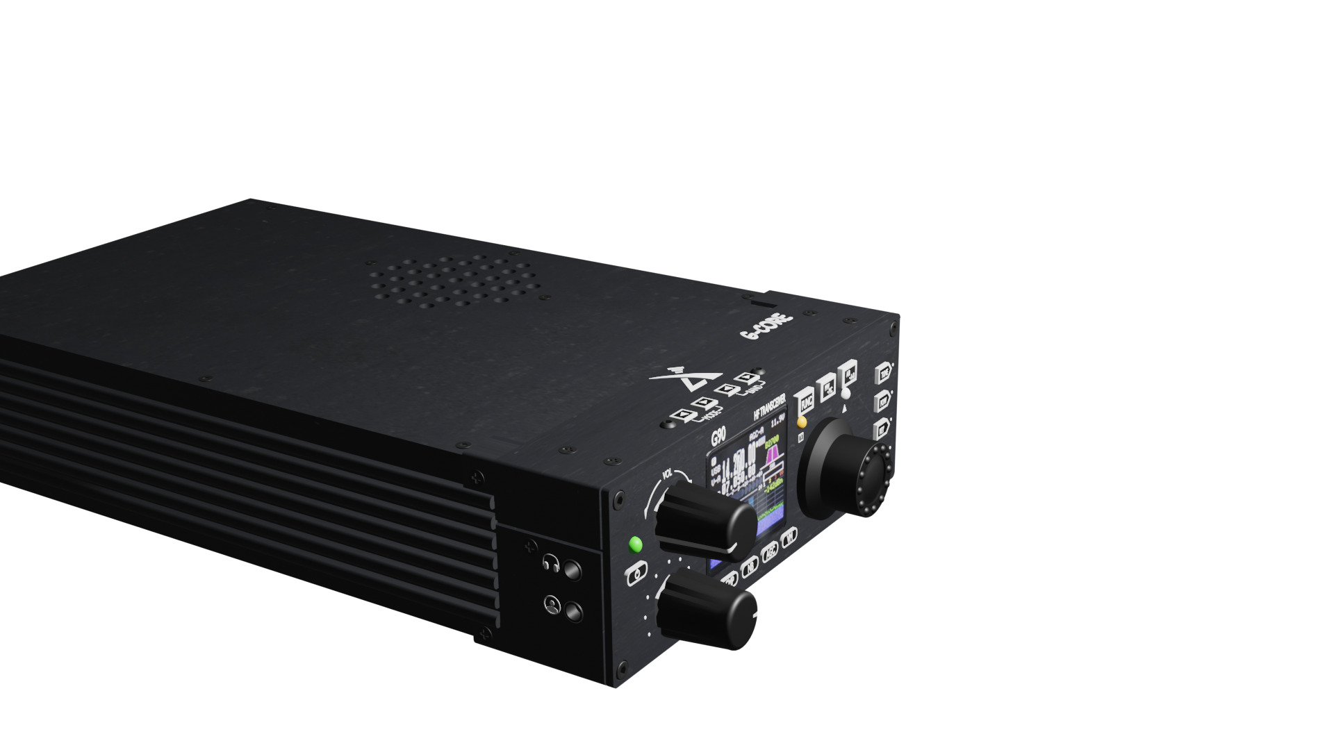 radio xiegu g90 ham radio 3D print model_8