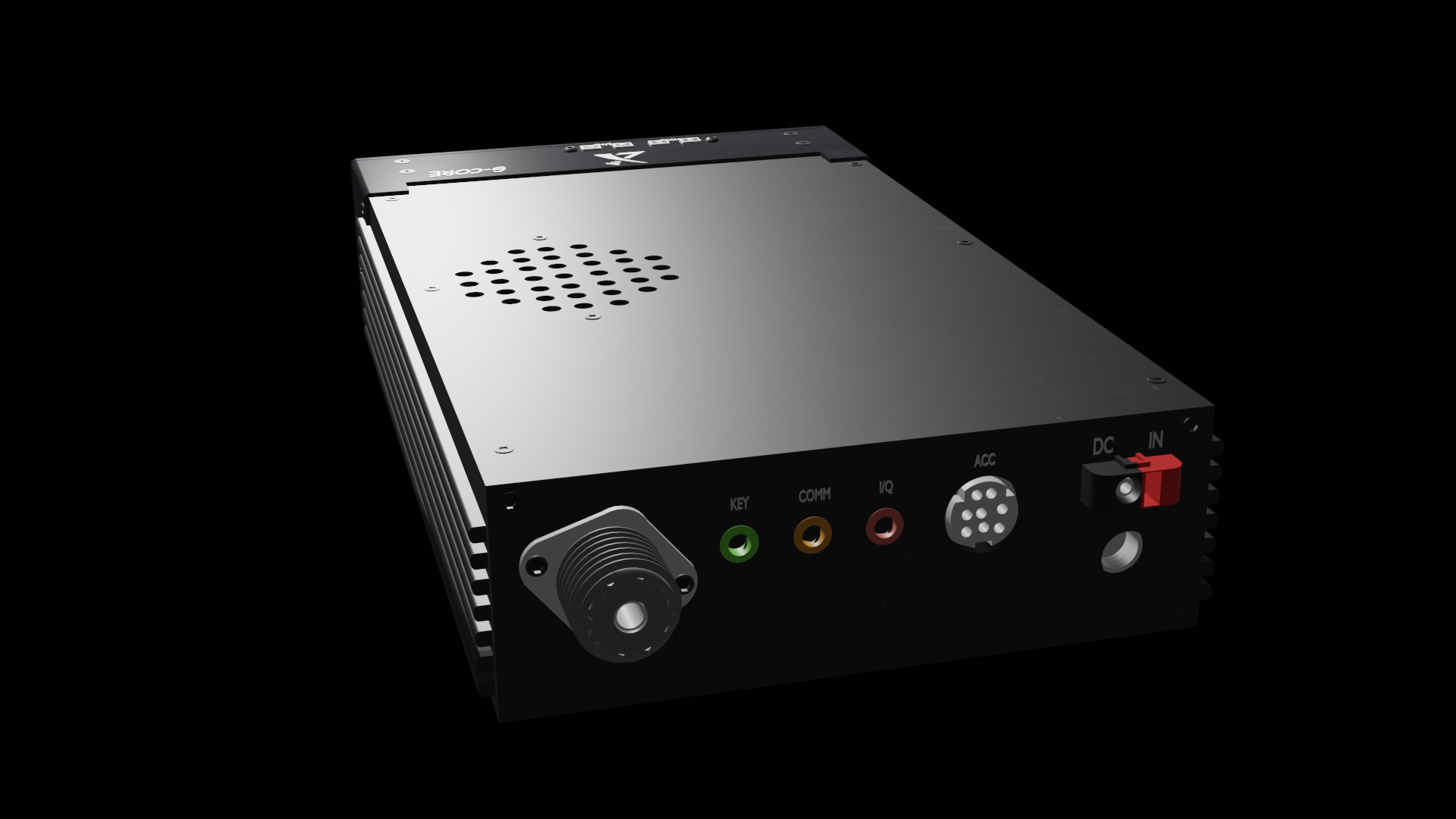 radio xiegu g90 ham radio 3D print model_4