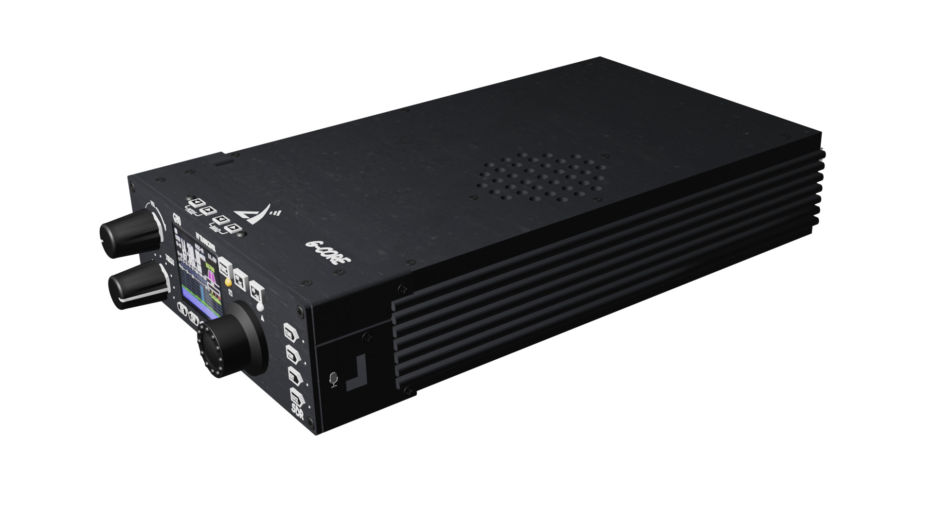 radio xiegu g90 ham radio 3D print model_1