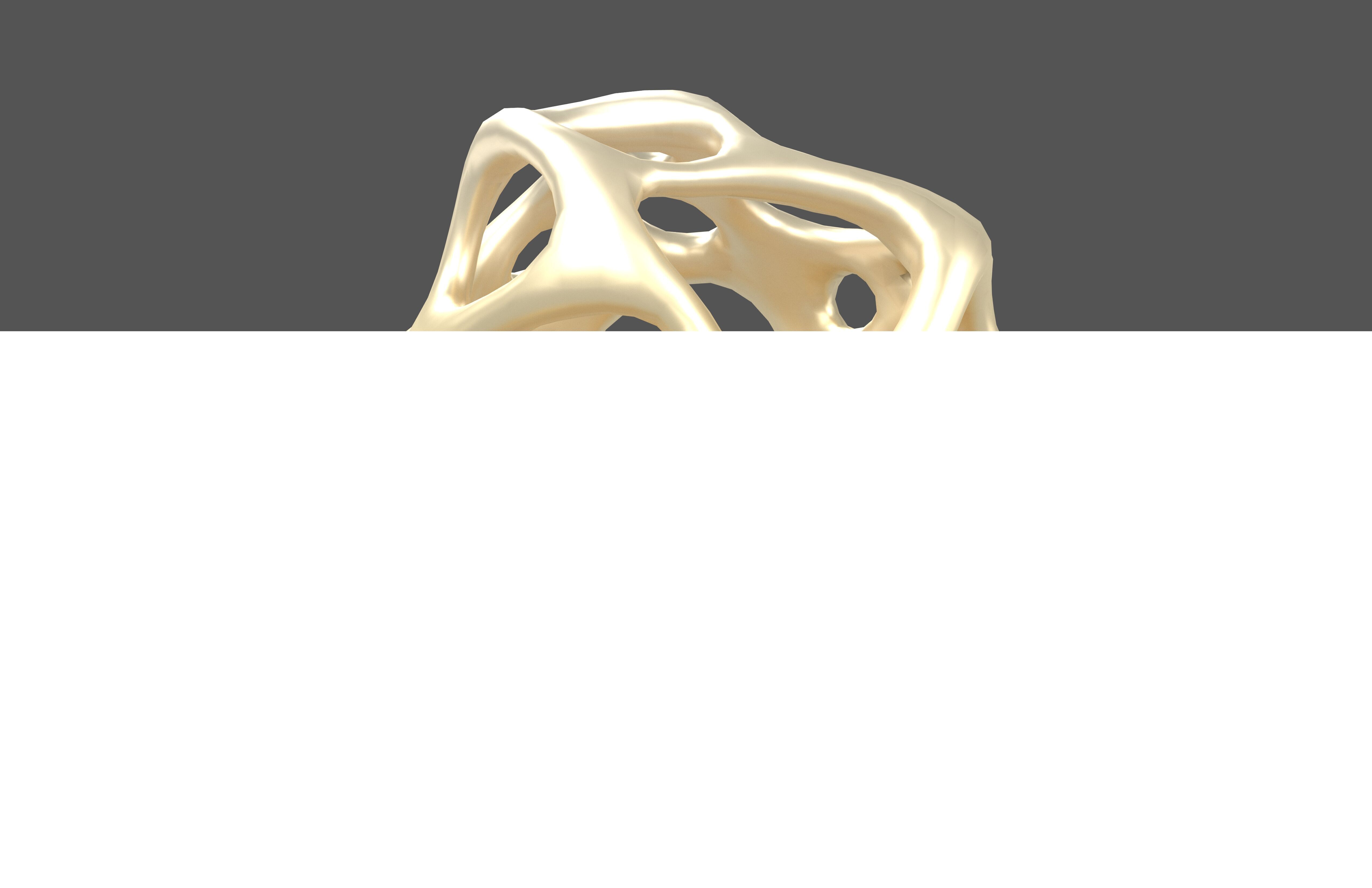 Abstract Shape v19 004 Low-poly 3D model_1