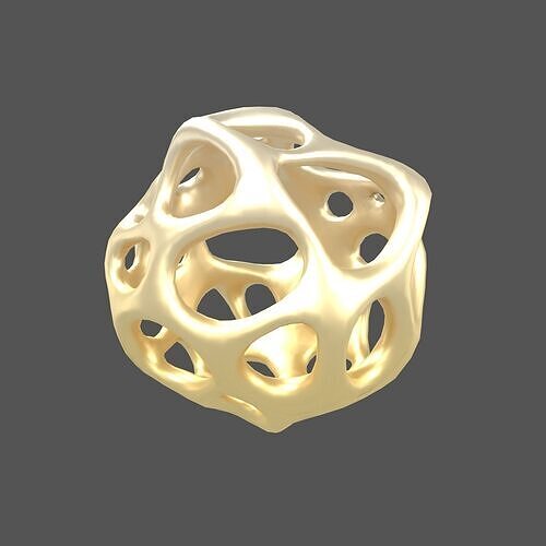 Abstract Shape v19 004 Low-poly 3D model