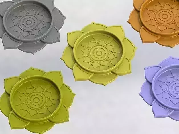 Mandala Coaster  3D print model