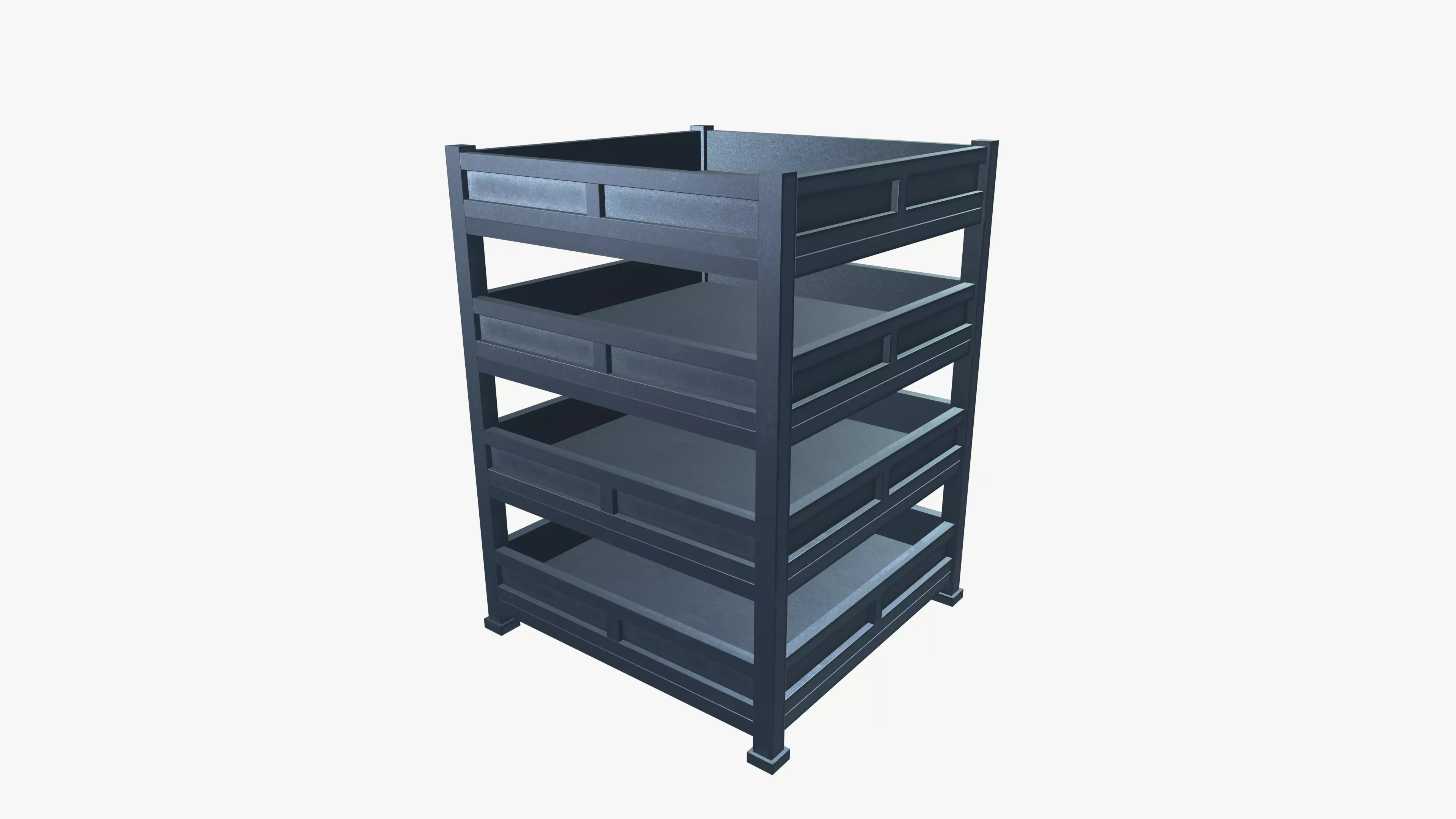 Tools Rack 3D model_0