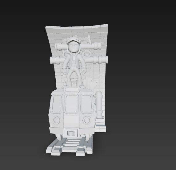 Subway Surfers Diorama 3D print model_20