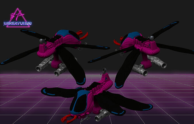 Fright Fighter from Masters of the Universe 3D print model