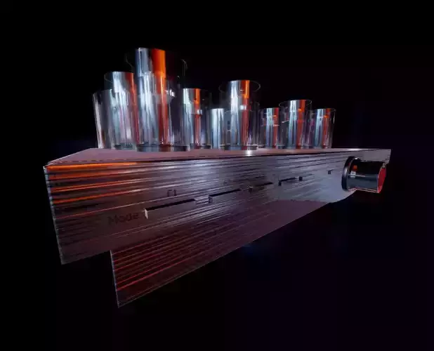 Low poly  vacuum tube amplifier