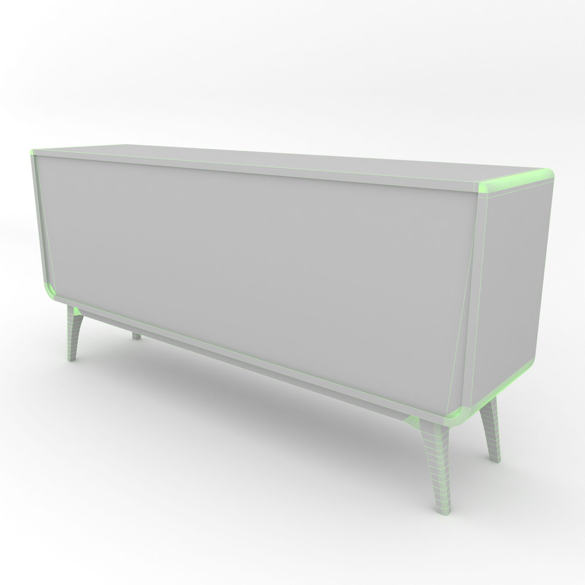 Modern Scandinavian Sideboard 170 Morris 3D model_7