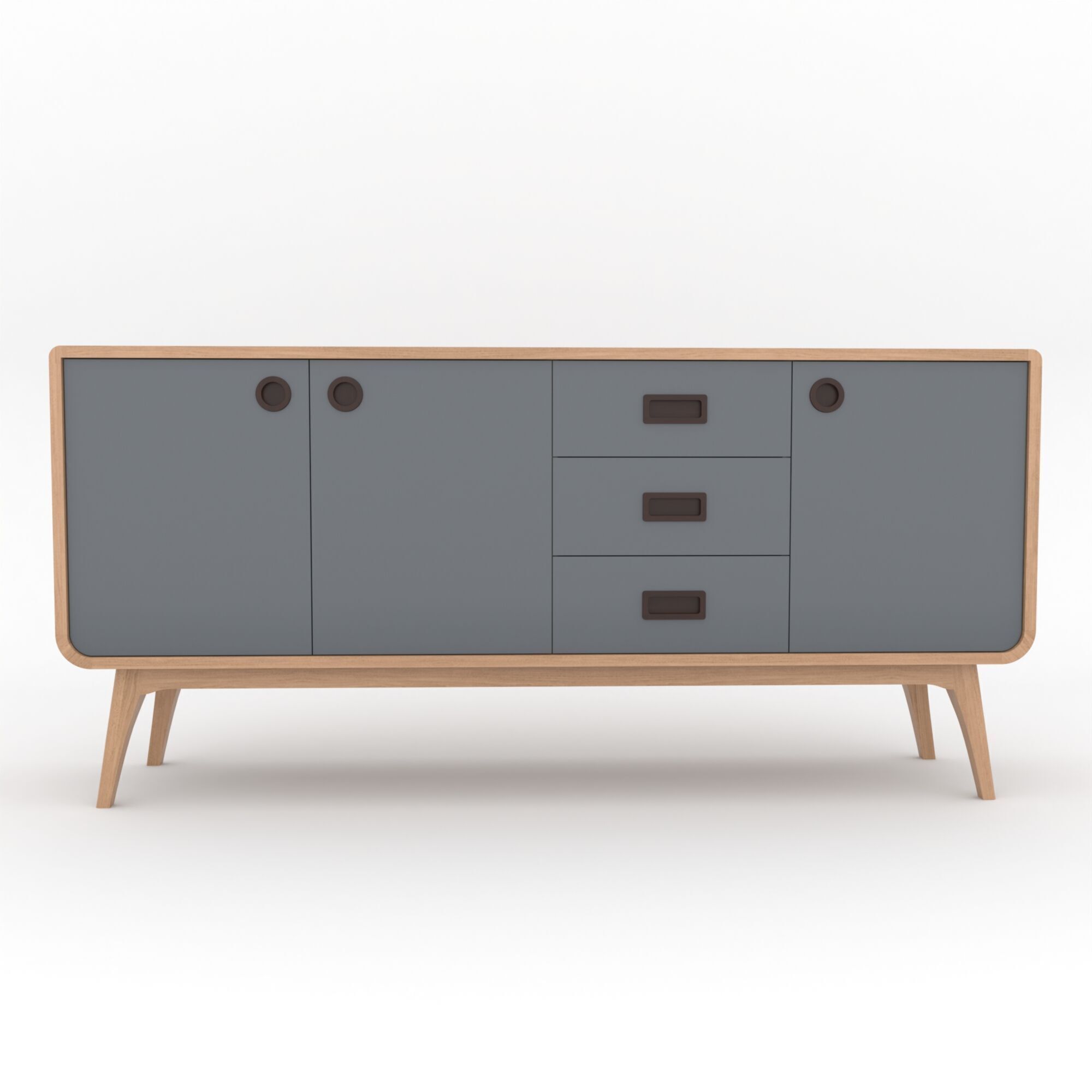 Modern Scandinavian Sideboard 170 Morris 3D model_1