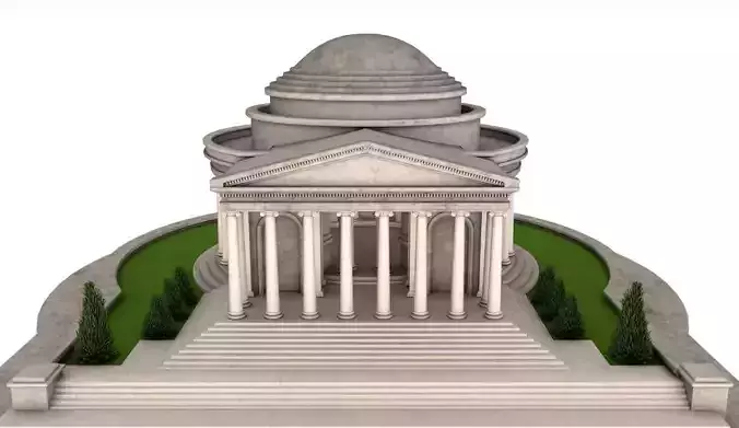 Jefferson Memorial Scene