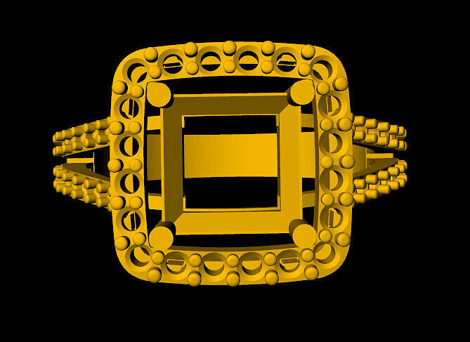 Biggg beautiful Ring 3D print model