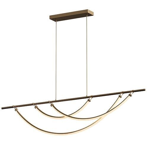 Aryas 48-in Linear Pendant 3D model