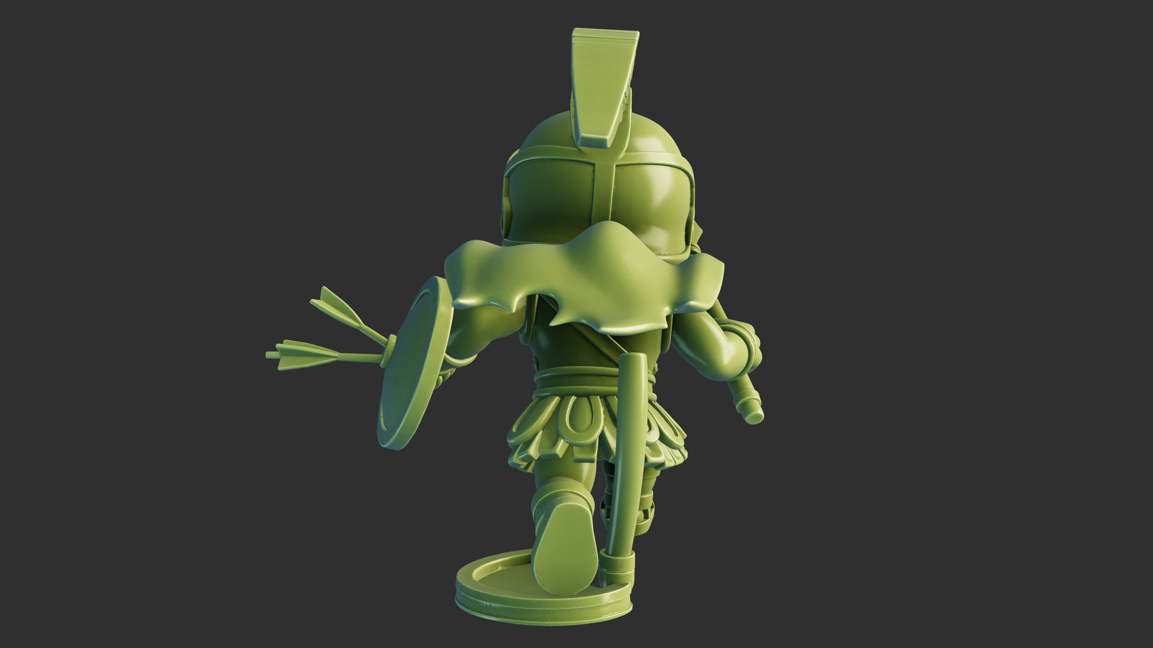Spartan Warrior 3D print model_5