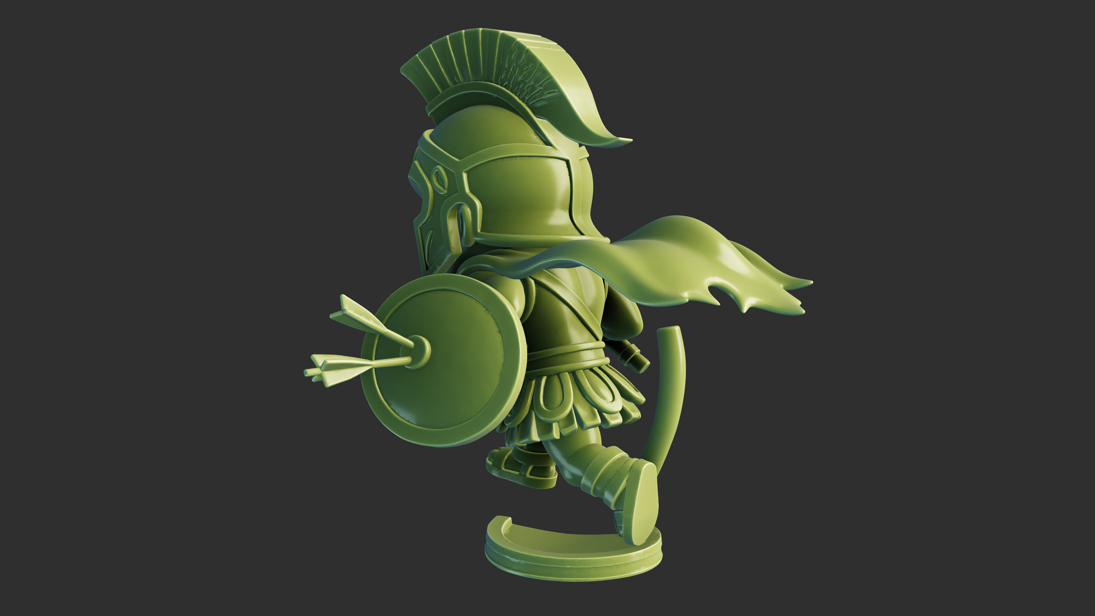 Spartan Warrior 3D print model_2