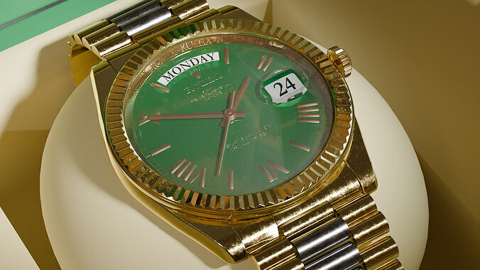 Rolex - Watch - Day Date 3D model