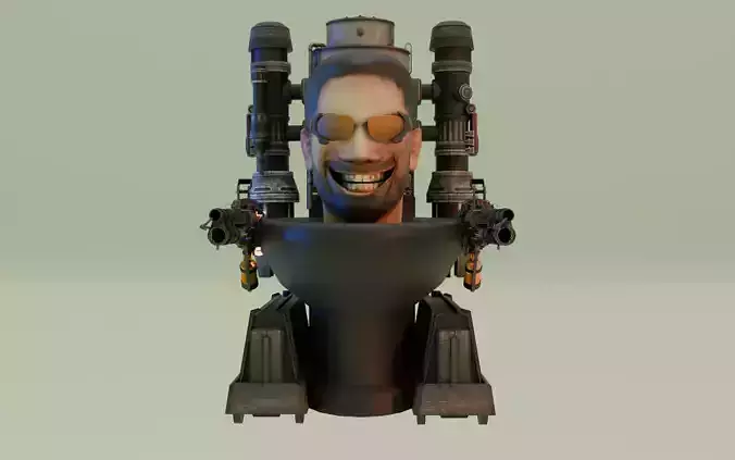 skibidi toilet flamethrower