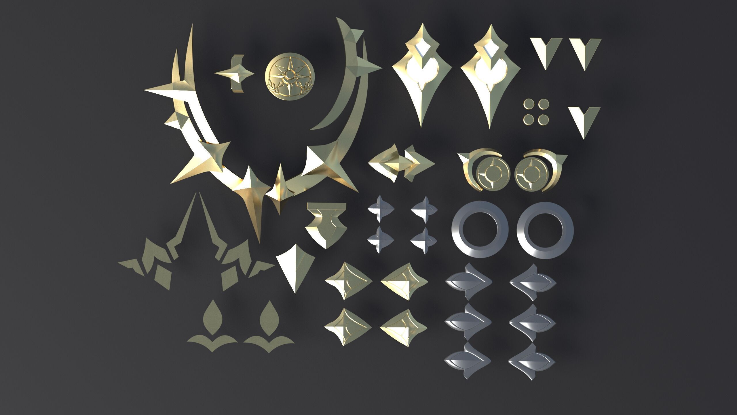 Honkai Star Rail - Phainon Pack 3d stl file 3D model_1