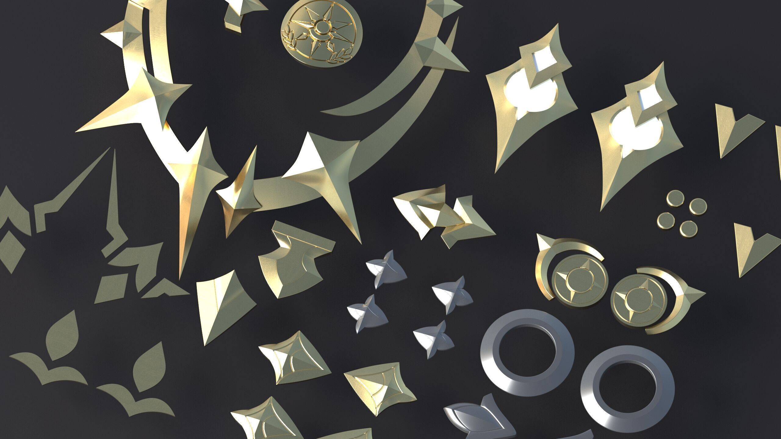 Honkai Star Rail - Phainon Pack 3d stl file 3D model_3