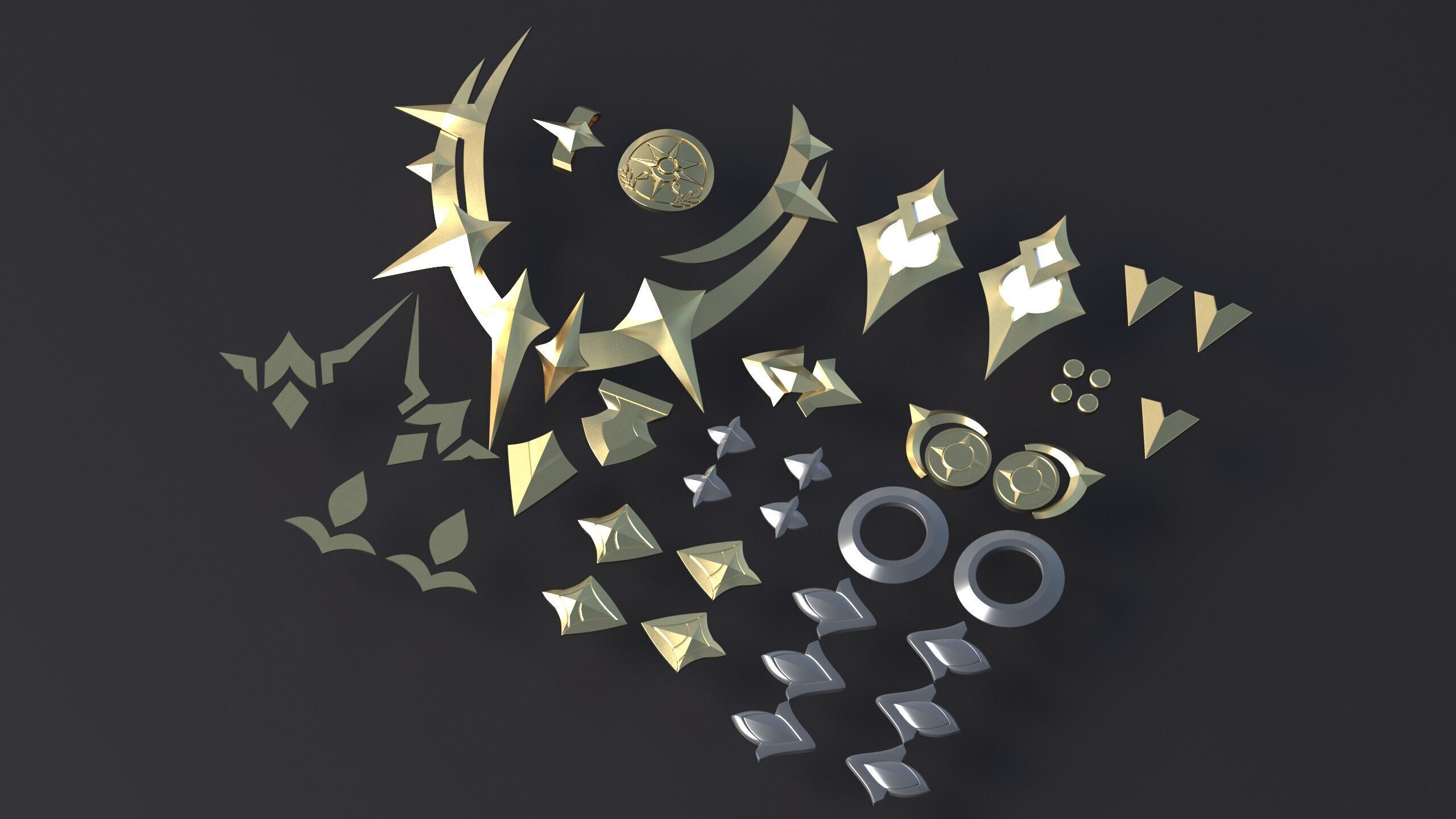 Honkai Star Rail - Phainon Pack 3d stl file 3D model_2