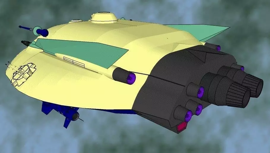 XF40C Raider 2FM Free 3D print model