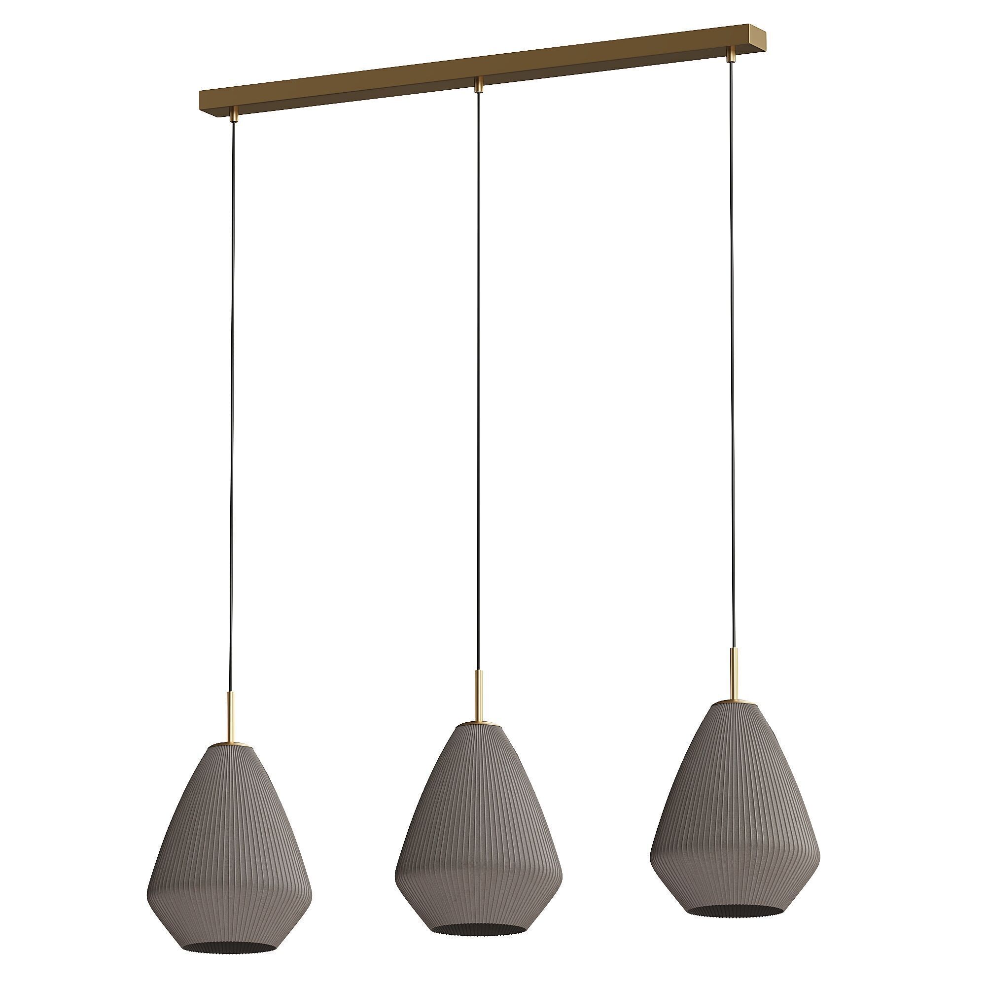 Caprarola hanging light 3D model_1