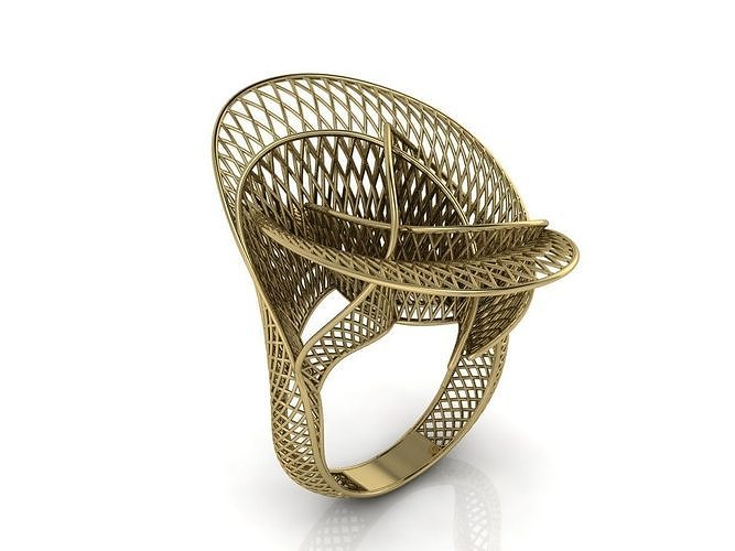 Ultra Vision Ring Jewelry 3D print model