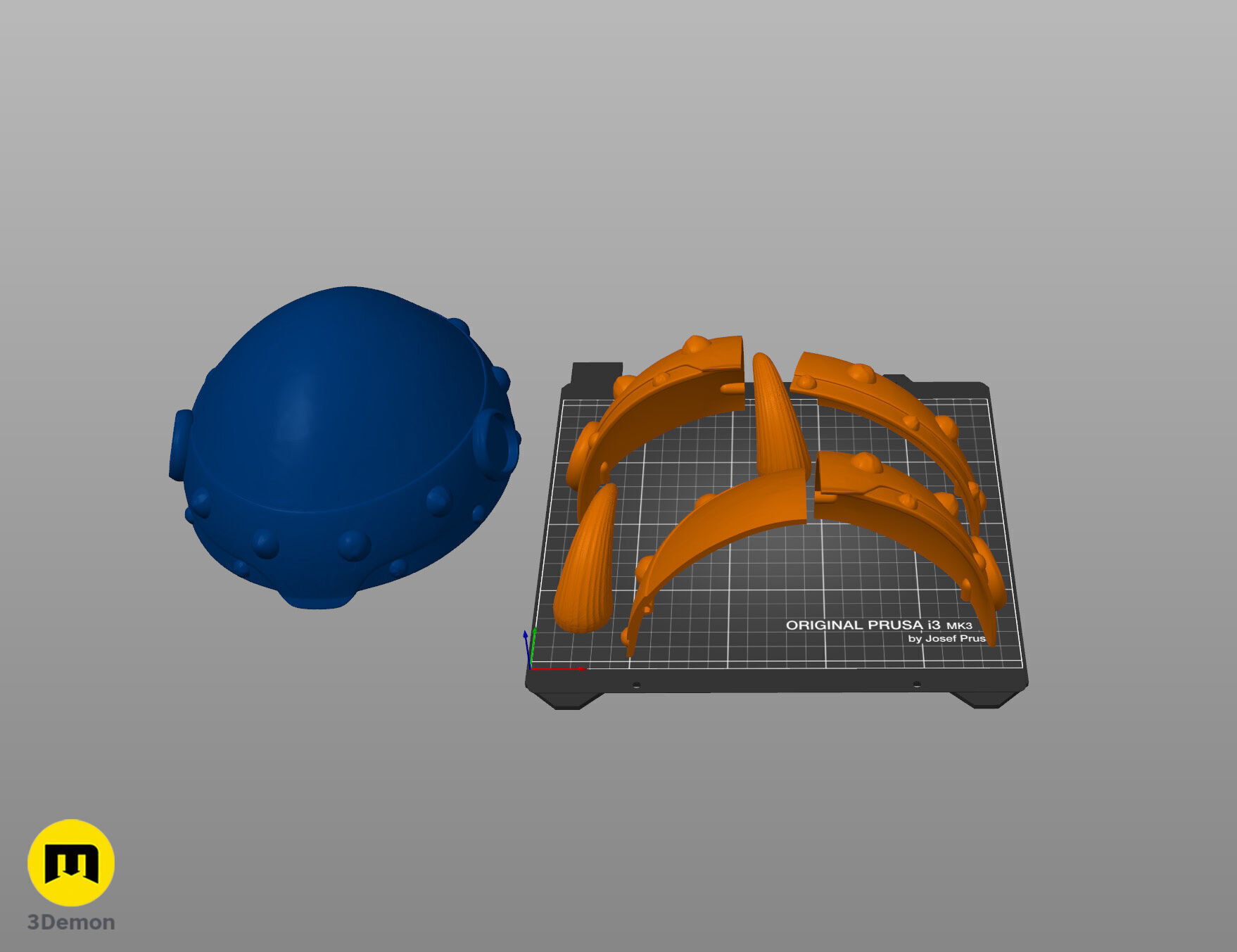 Fishlegs Helmet - How To Train Your Dragon 3D print model_4