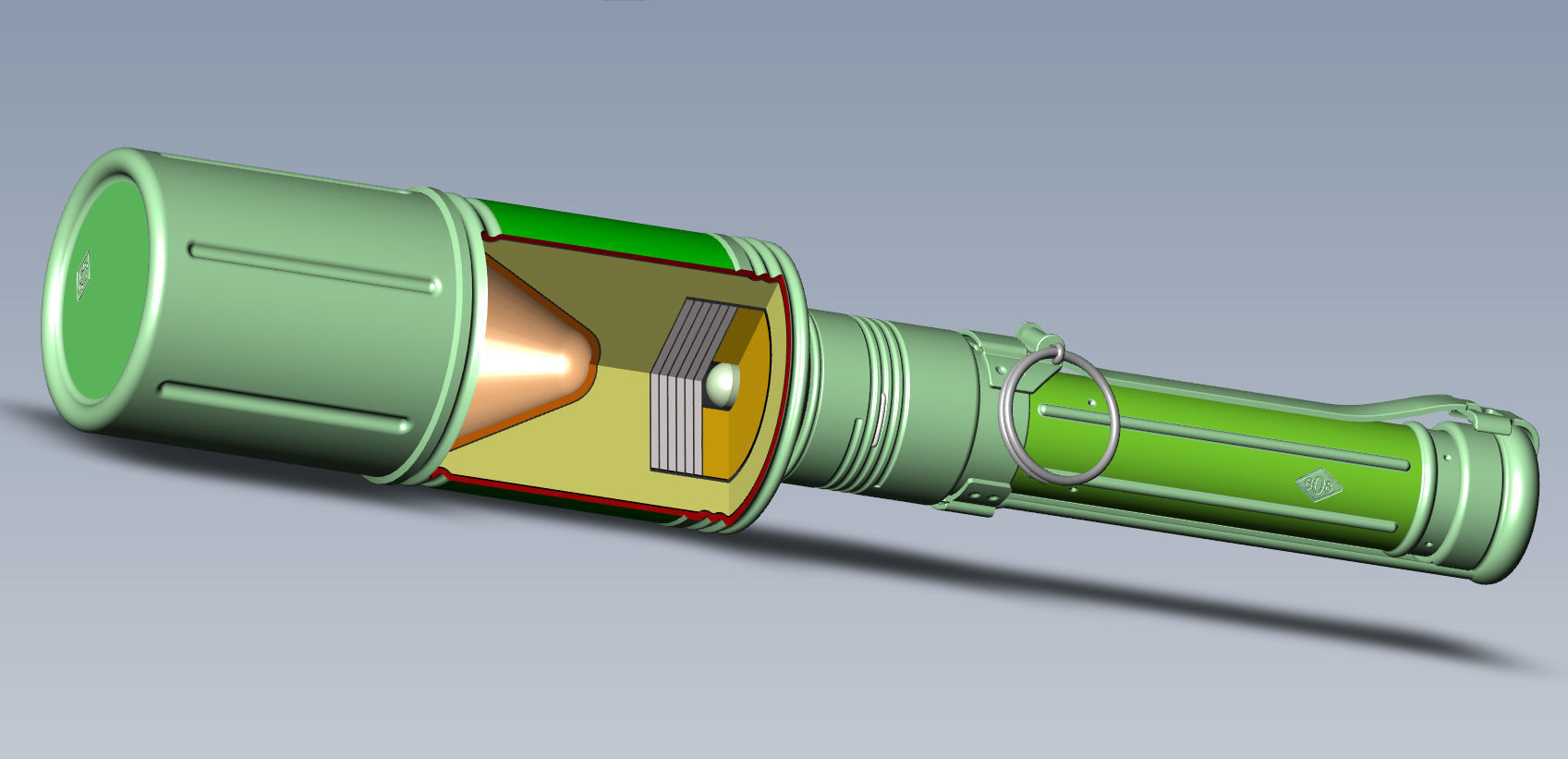 Ammunition of Russian Ukrainian war  3D Printable models N3 3D Model Collection_57