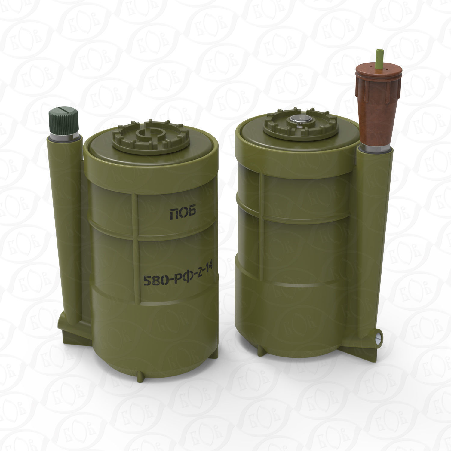 Ammunition of Russian Ukrainian war  3D Printable models N3 3D Model Collection_17