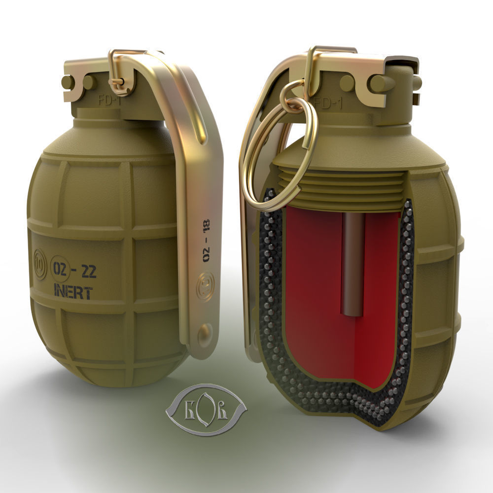 Ammunition of Russian Ukrainian war  3D Printable models N3 3D Model Collection_28