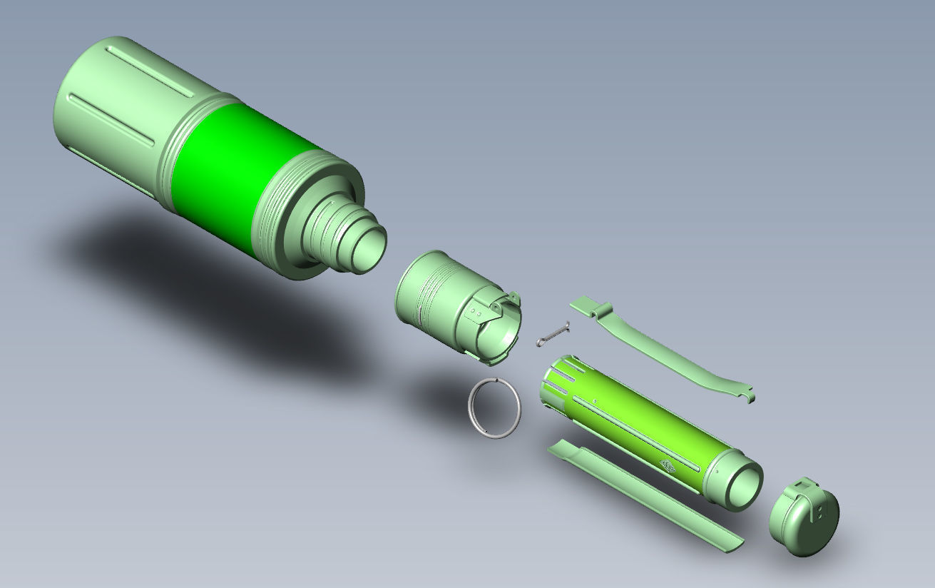 Ammunition of Russian Ukrainian war  3D Printable models N3 3D Model Collection_56