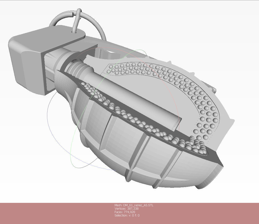 Ammunition of Russian Ukrainian war  3D Printable models N3 3D Model Collection_72