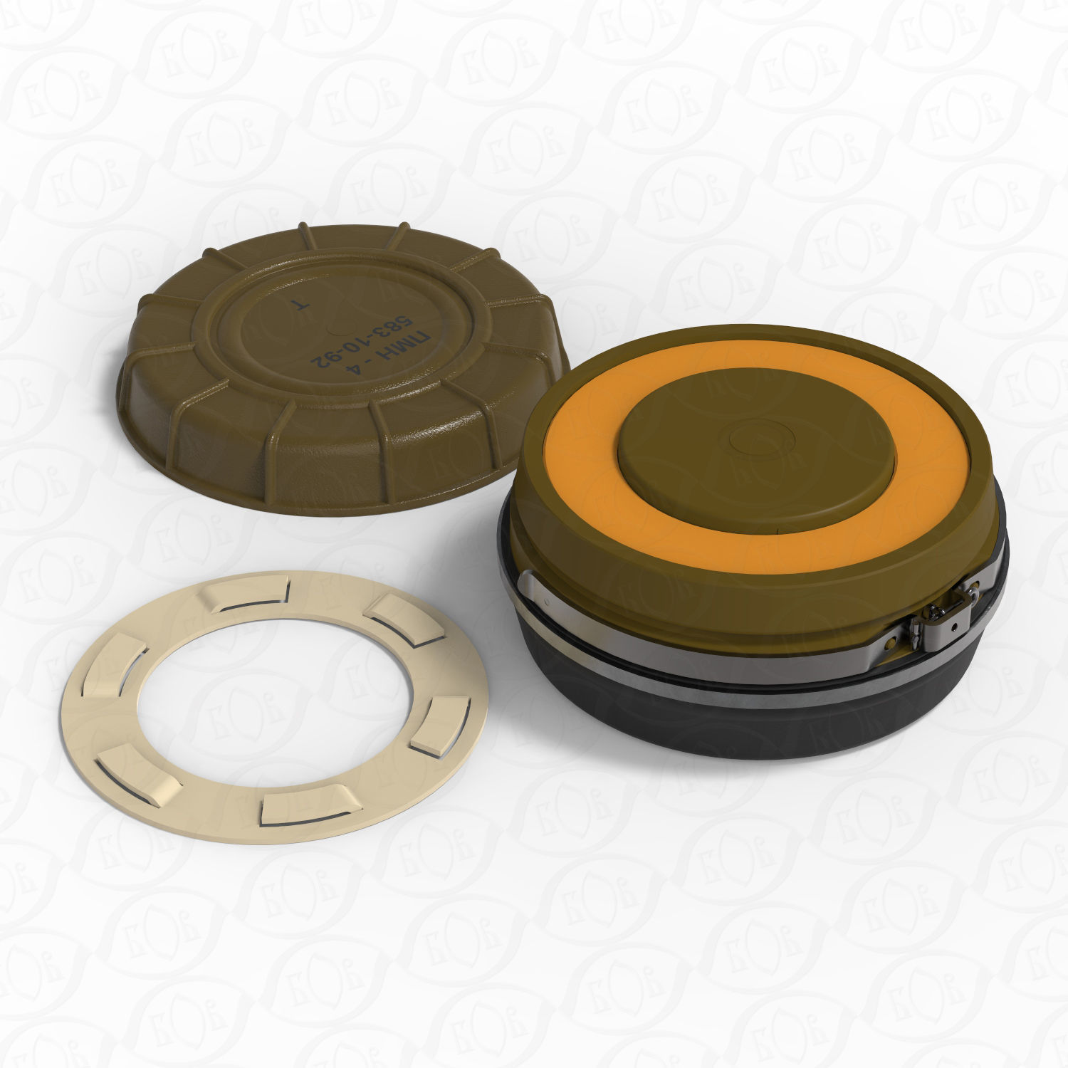 Ammunition of Russian Ukrainian war  3D Printable models N3 3D Model Collection_12