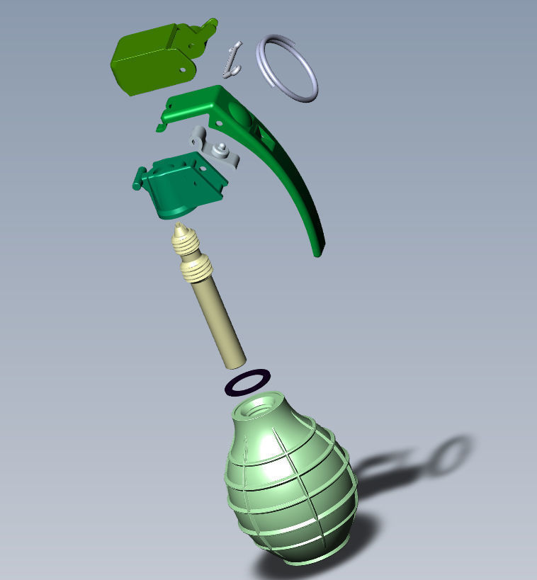 Ammunition of Russian Ukrainian war  3D Printable models N3 3D Model Collection_47