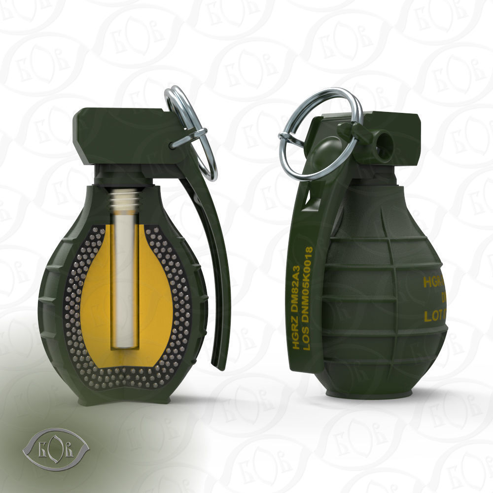 Ammunition of Russian Ukrainian war  3D Printable models N3 3D Model Collection_25