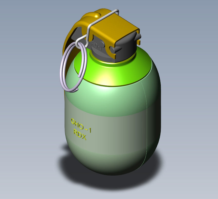 Ammunition of Russian Ukrainian war  3D Printable models N3 3D Model Collection_50