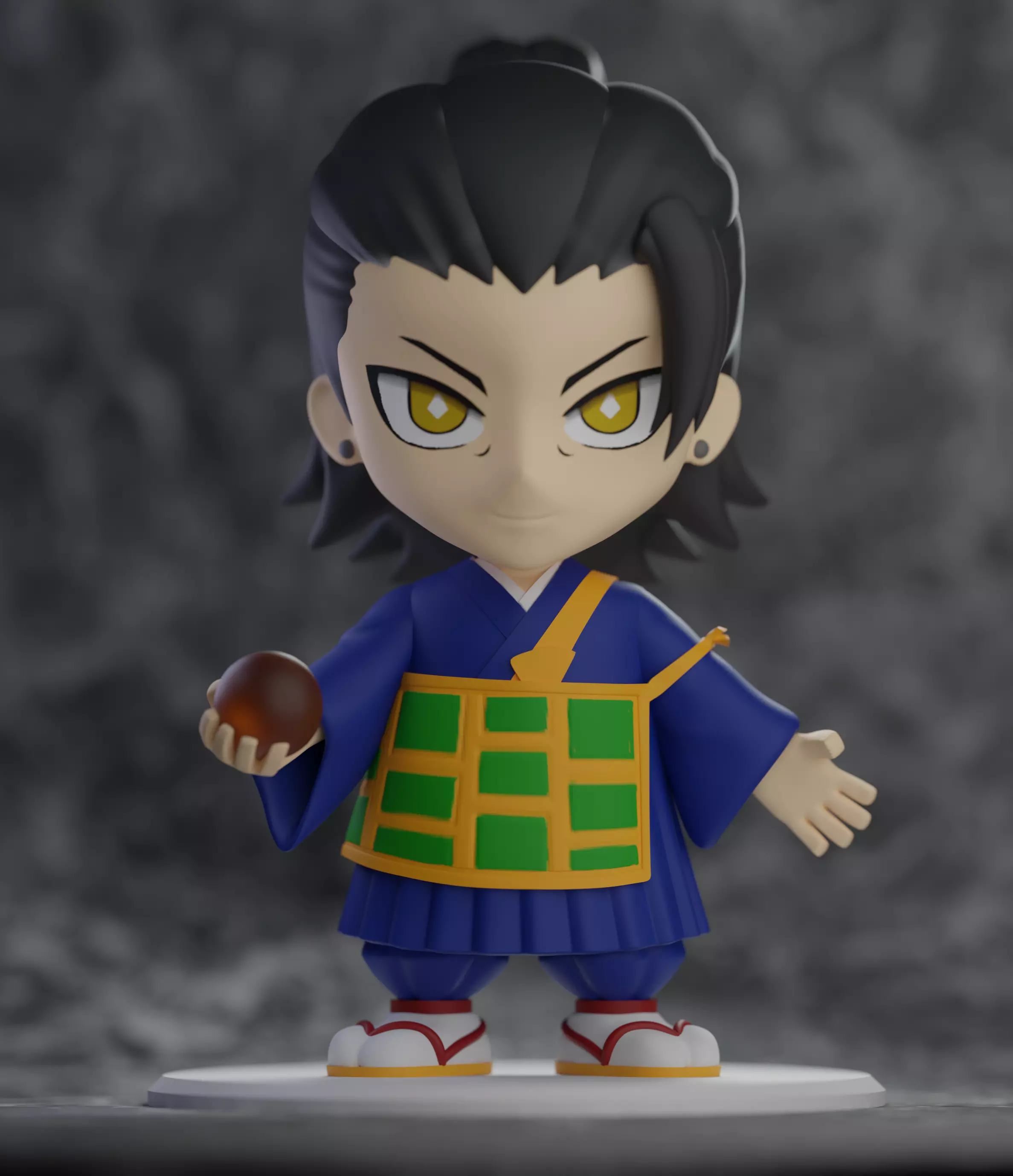 Chibi Geto 3D print model