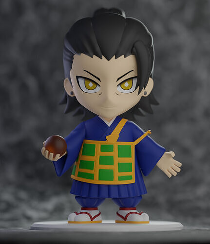 Chibi Geto  3D print model