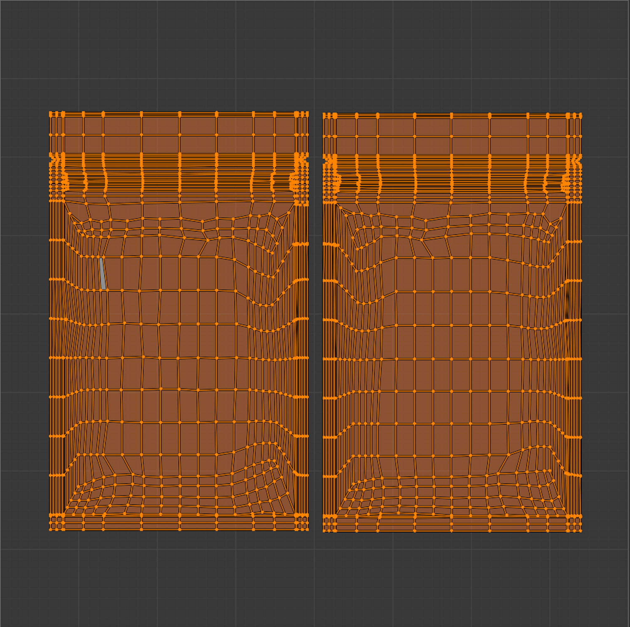 Zip Small Pouch Packaging 3D model_11