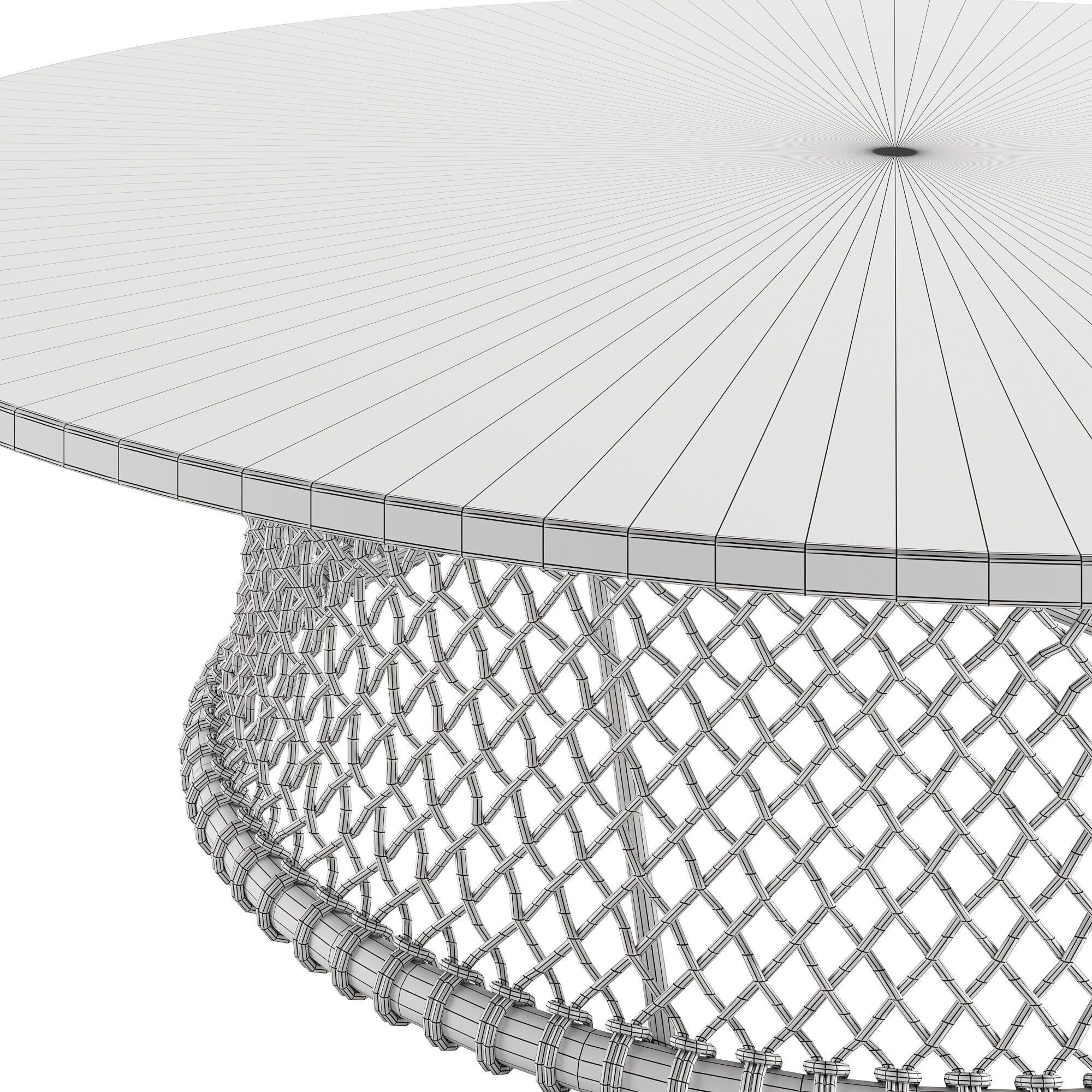 Coffee table Oasis 3D model_4