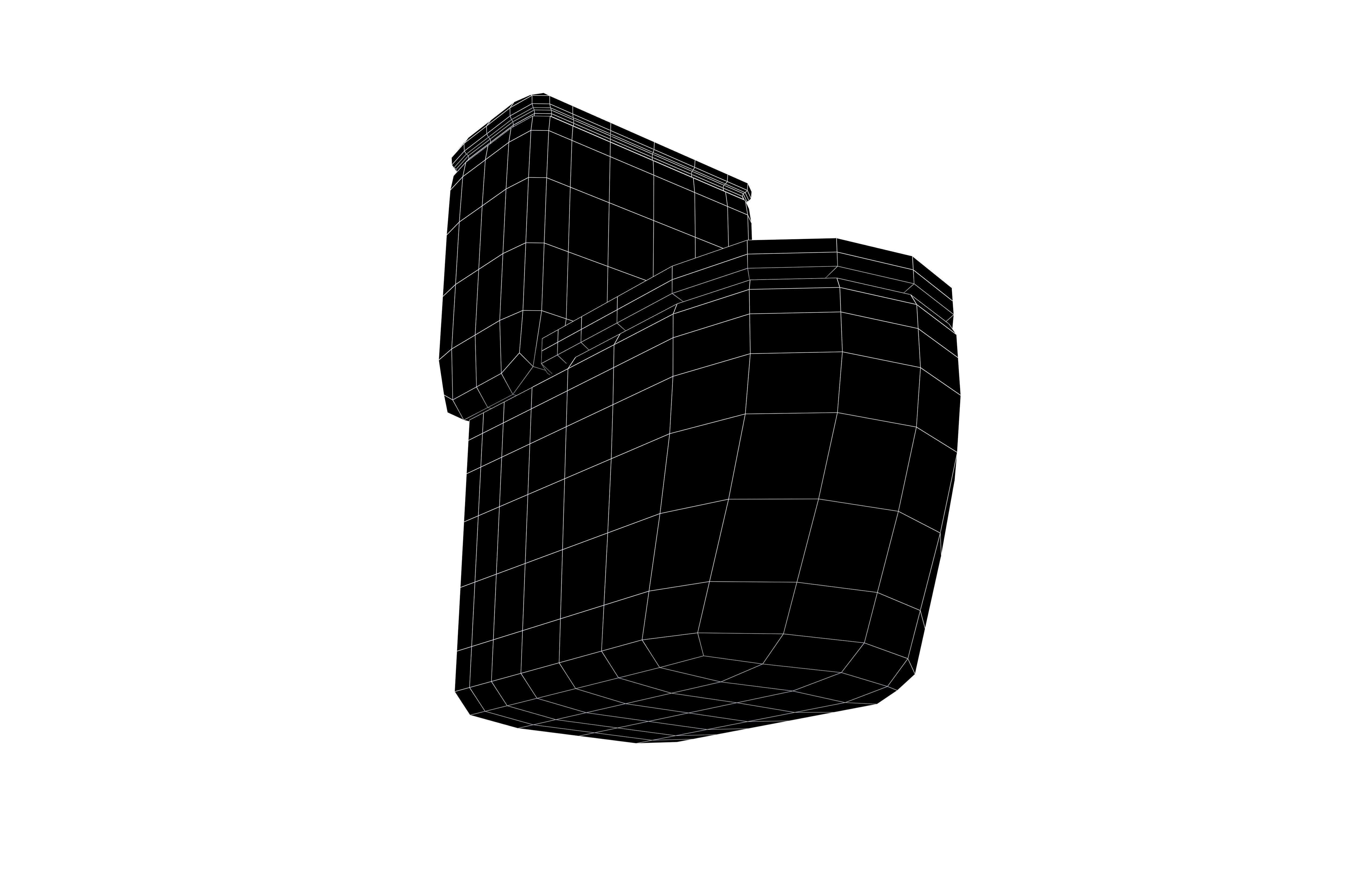 Toilet v1 003 Low-poly 3D model_7