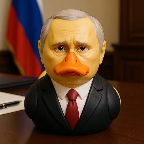 Rubber Duck - Vladimir Vladimirovich Putin - 3d print 3D print model