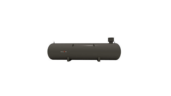 Gasholder underground HEATEX Free 3D model