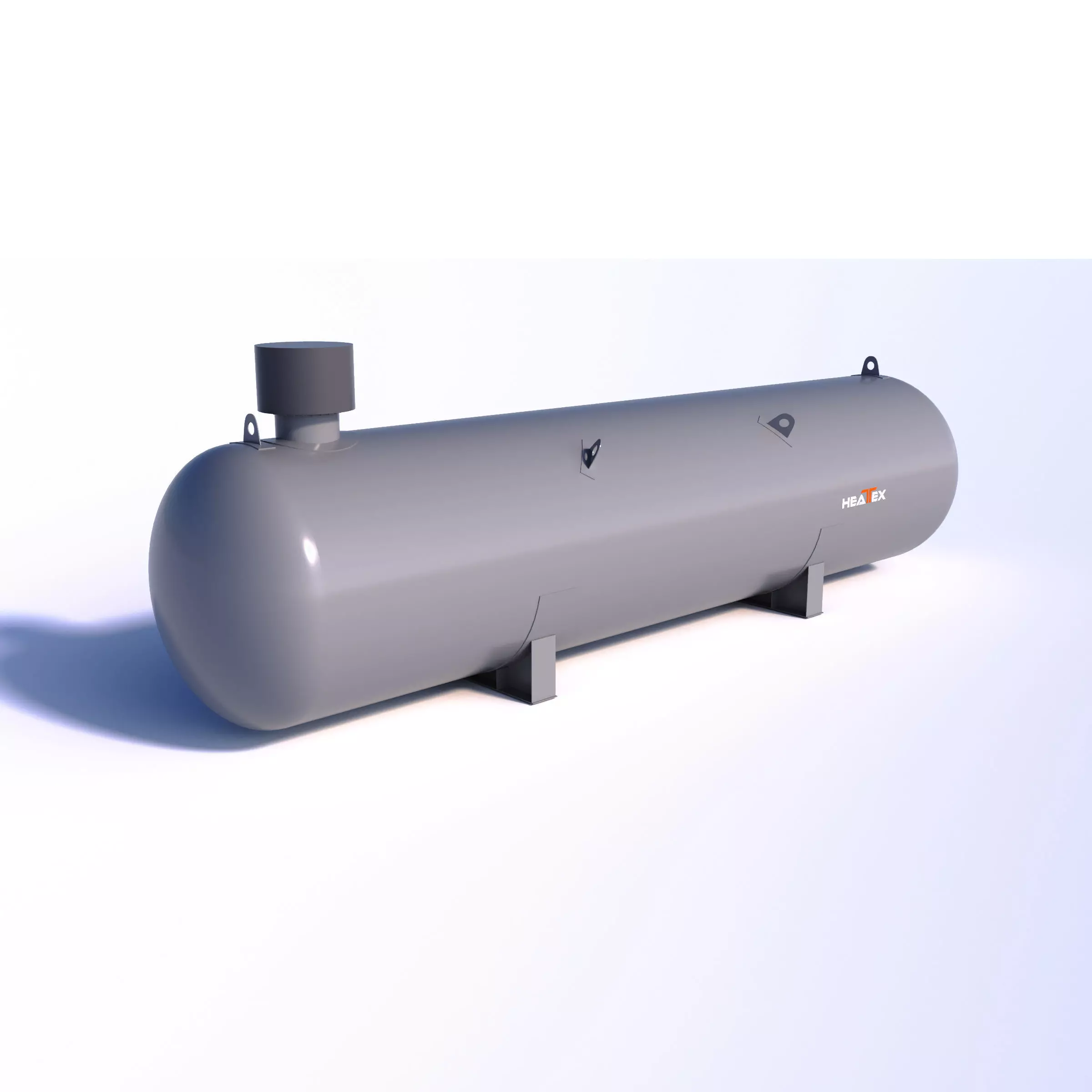 Gasholder underground HEATEX Free 3D model