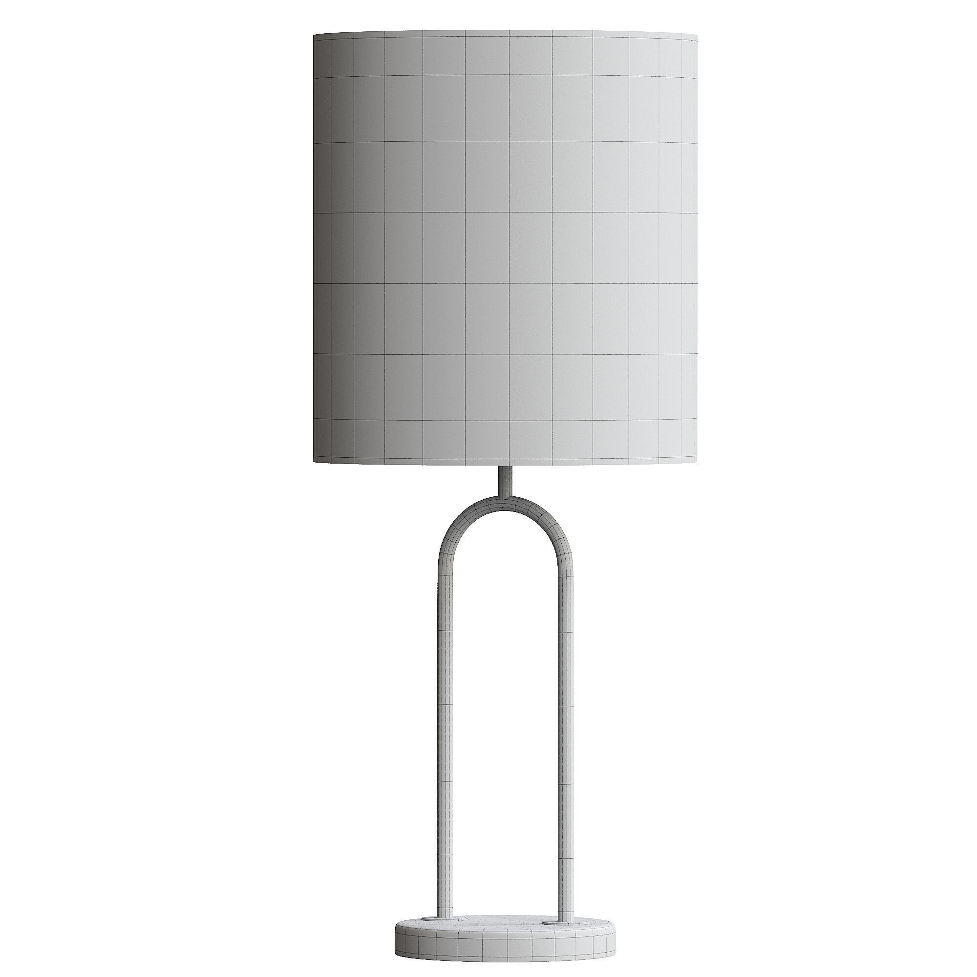 Joey Table Lamp 3D model_2