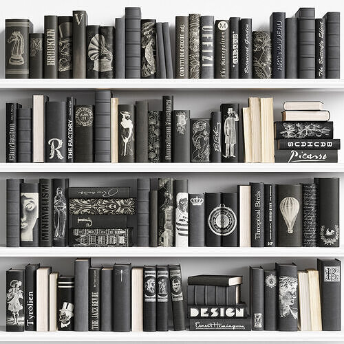 Classic Books 69 3D model