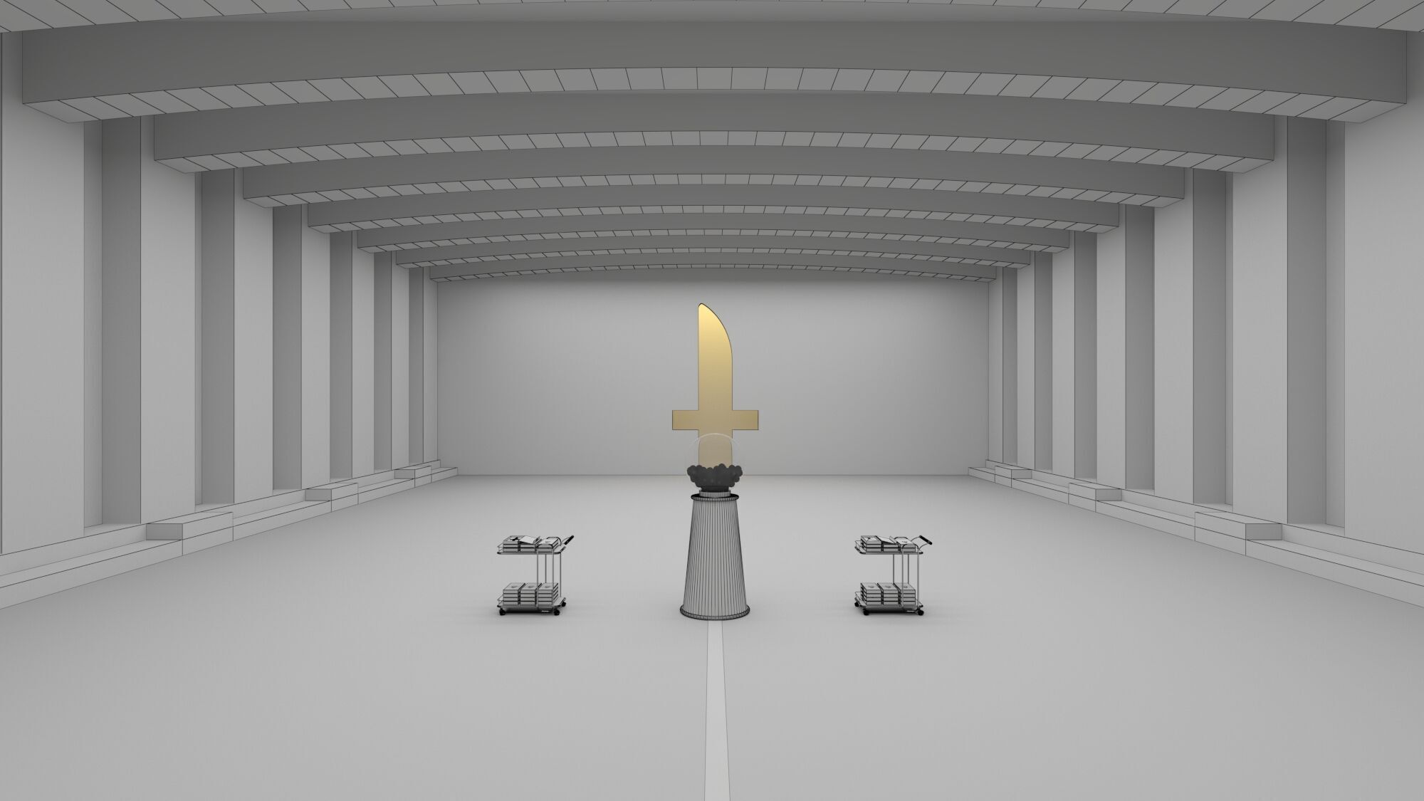 Squid Game season 3 Maze gashapon game draw lots scene  3D model_9