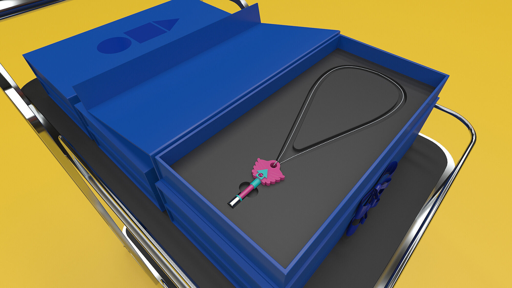 Squid Game season 3 Maze gashapon game draw lots scene  3D model_4