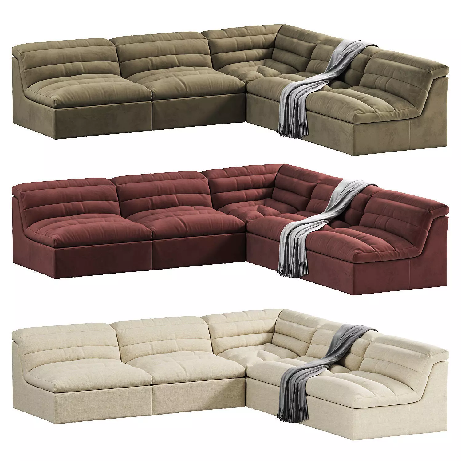 Juno Corner Sectional 3D model