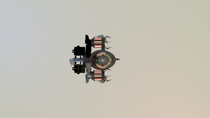  Launcher Laser Strider Skibidi Toilet  3D model