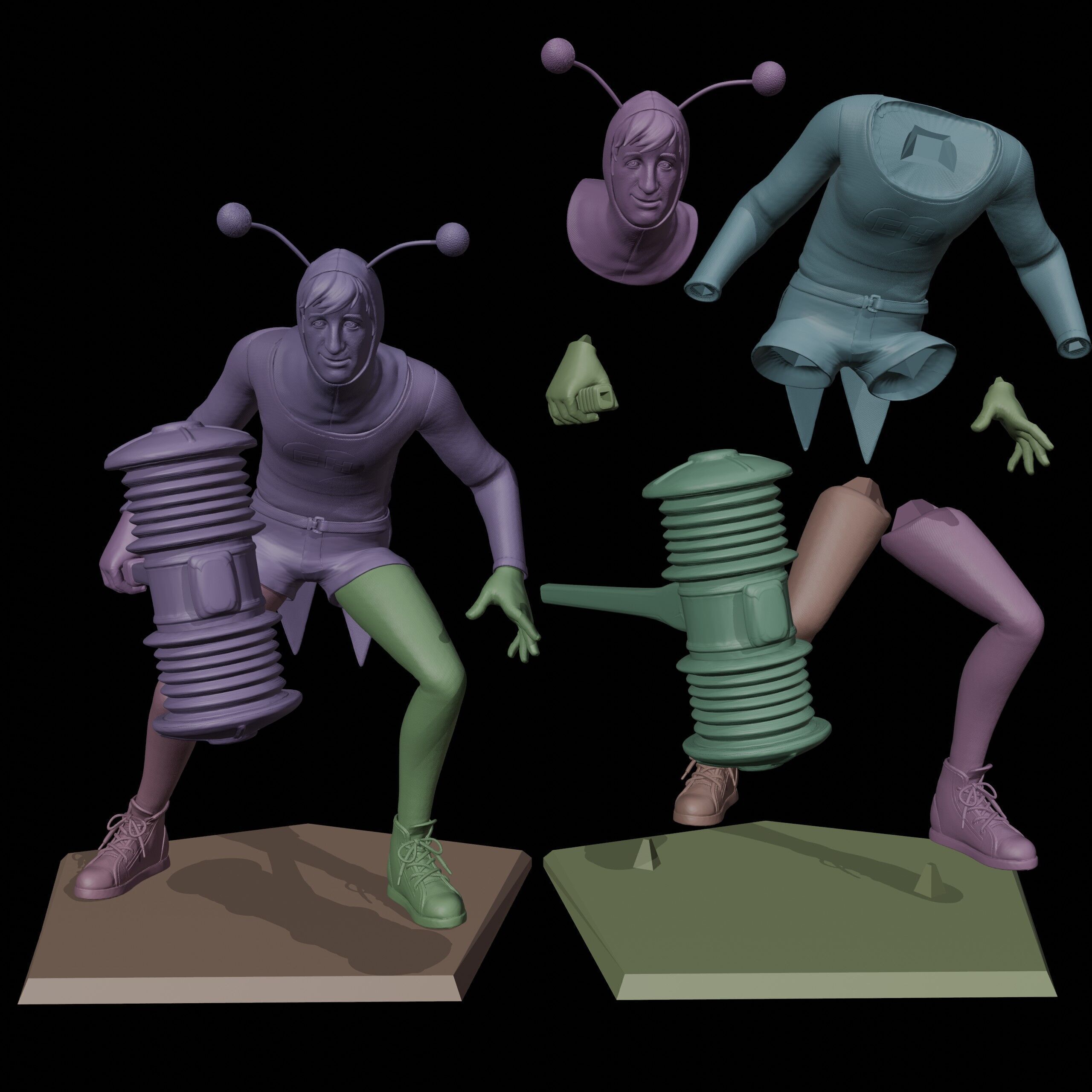 El Chapulin Colorado 3D print model_16